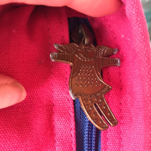 Laurel Burch sequins embellished canvas bag - Picture 10 of 11